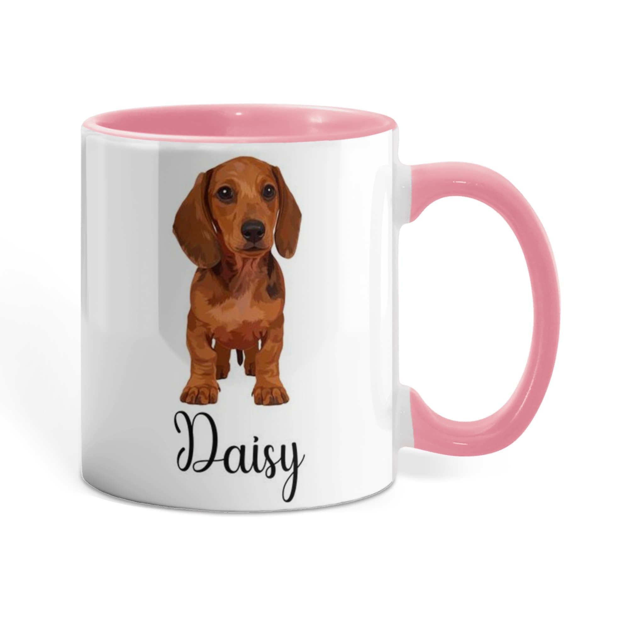 "Best Dog Dad Ever" Custom Pet Portrait Coffee Mug