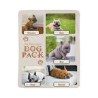 🐾  "The Dog Pack" Personalized Photo Collage - sherpa blanket