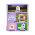 "Dog Pack" Personalized Photo Collage Sherpa Blanket - Multi-Dog Gift