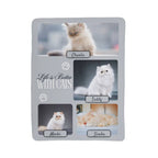 Card with four cat images and text 'Life is Better With Cats' on a white background