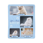 🐾  "Life is better with Cats" Personalized Photo Collage - sherpa blanket