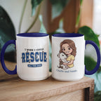 I Wish I Could Rescue All the Dogs – Chibi Style Pet Portrait Coffee Mug