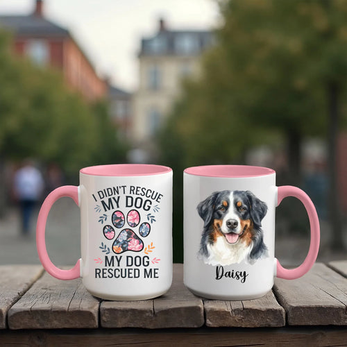 Accent Mug 15oz Red Pink