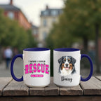 Accent Mug 15oz Orange Midnight Blue