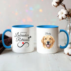 Color Accent Mug 11oz Light Blue
