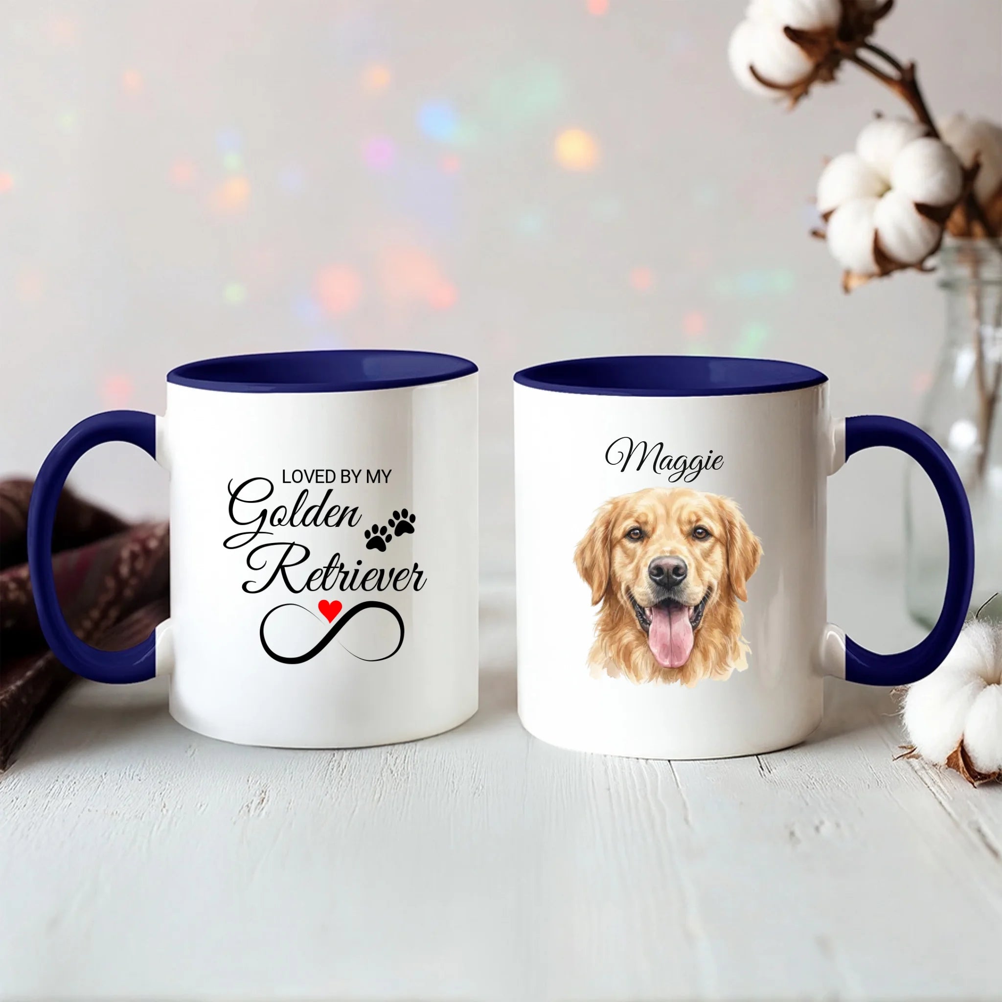 Color Accent Mug 11oz Black