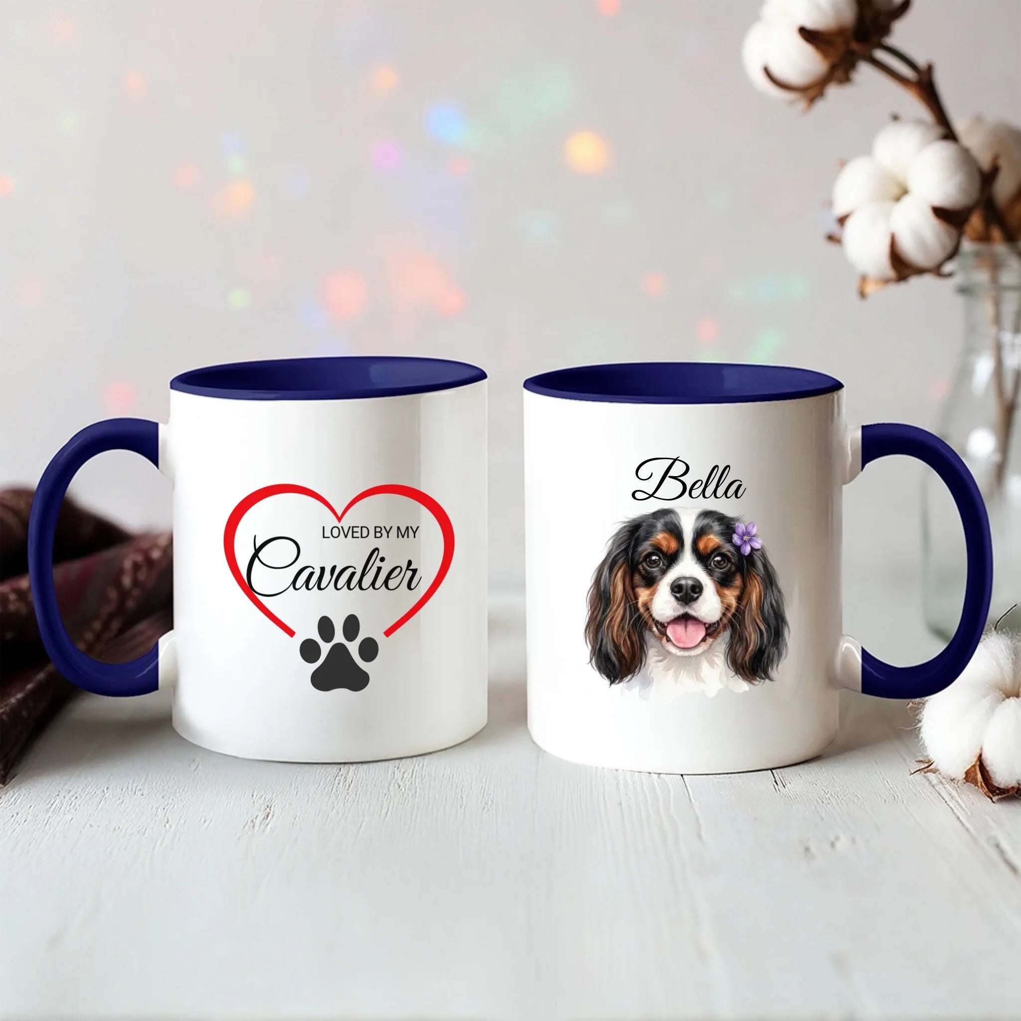 Color Accent Mug 11oz Black