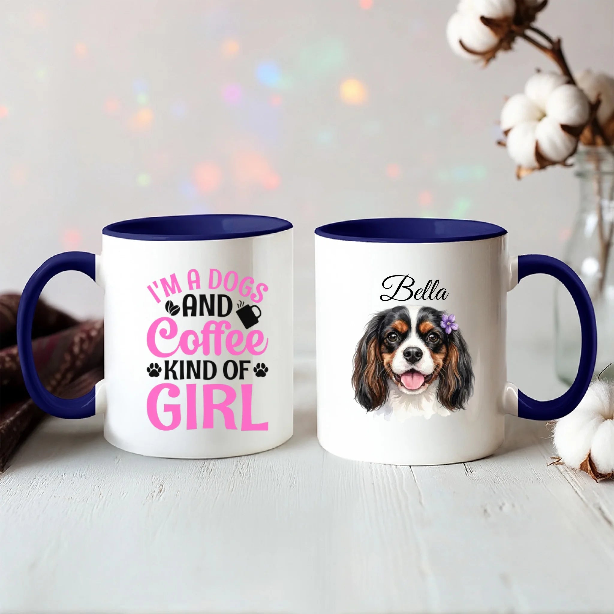 Color Accent Mug 11oz Black