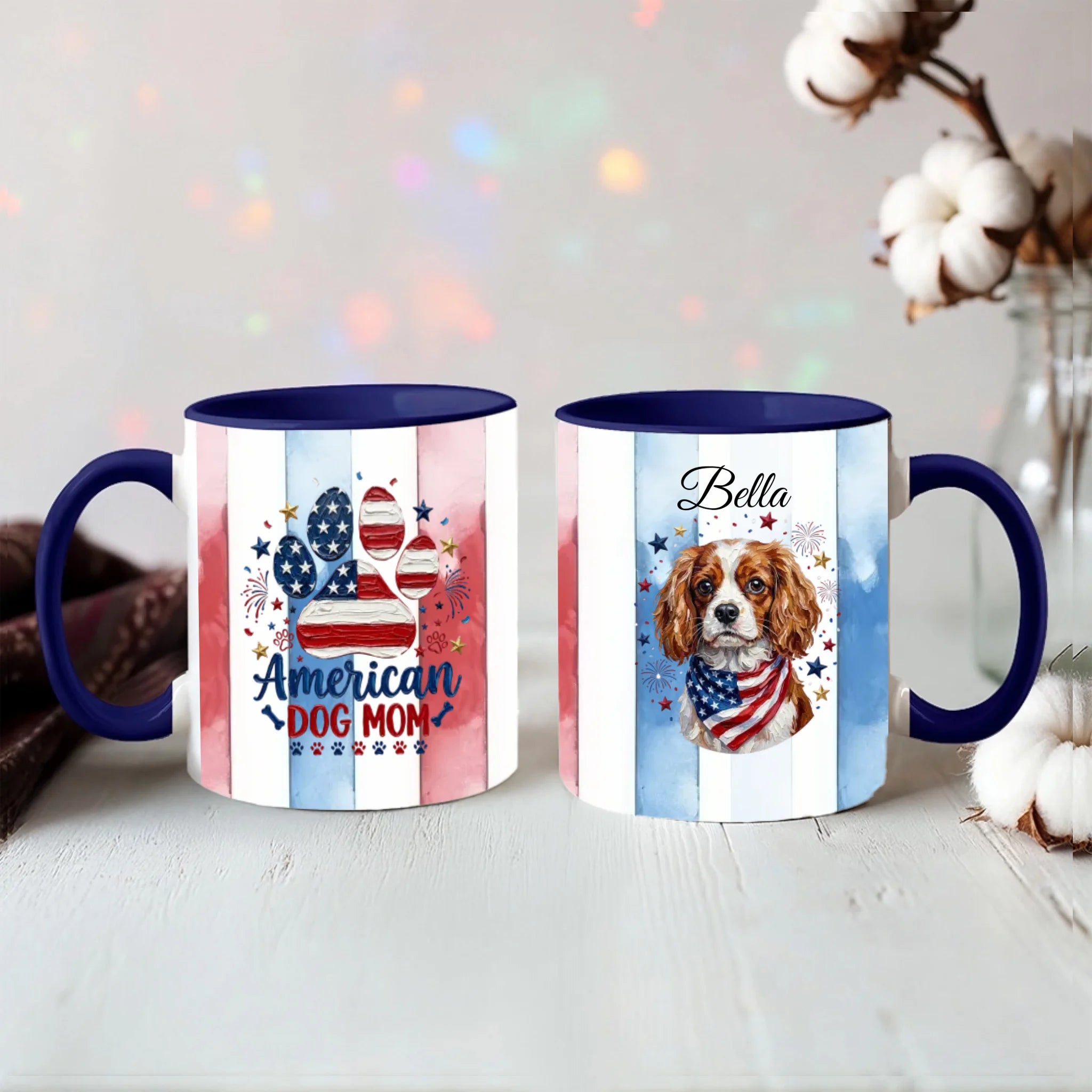 Color Accent Mug 11oz Black