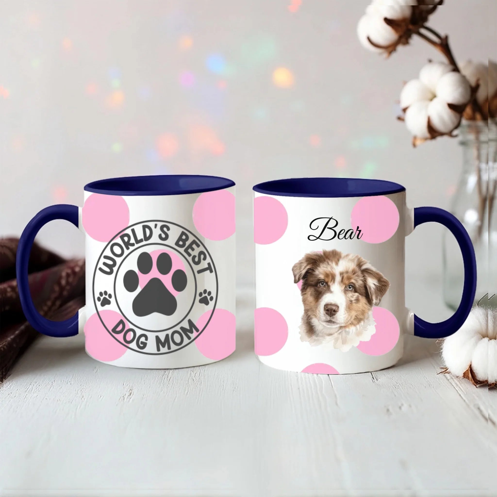 Color Accent Mug 11oz Black