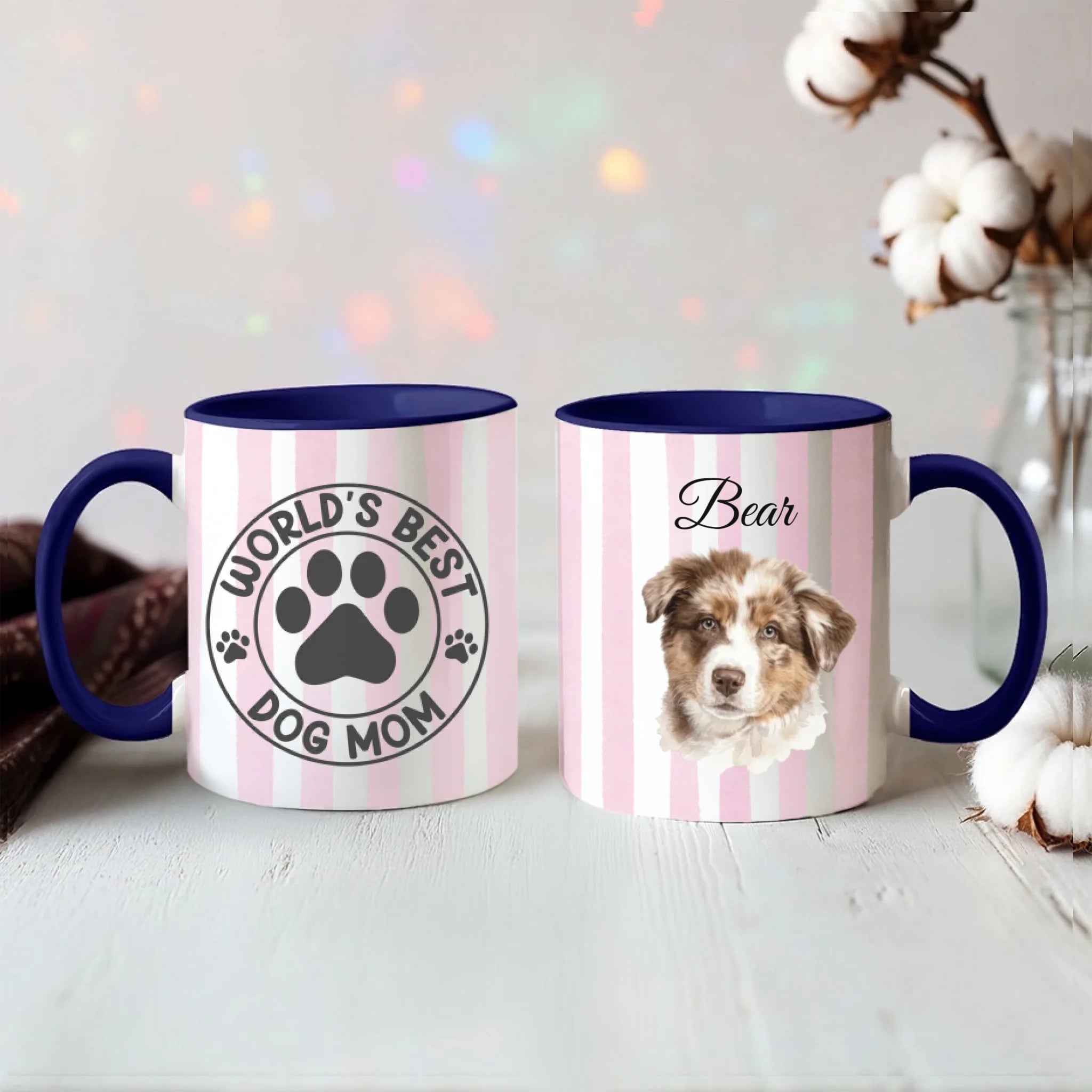 Color Accent Mug 11oz Black