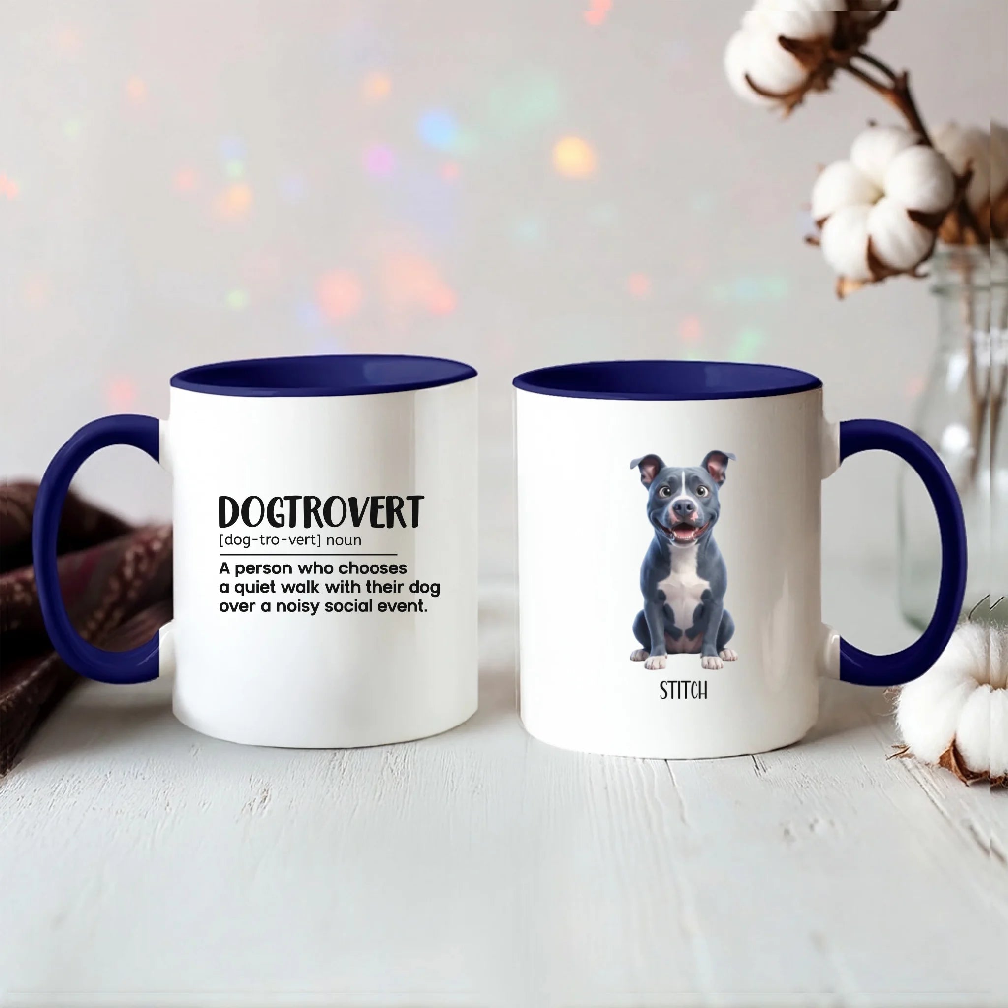 Color Accent Mug 11oz Black