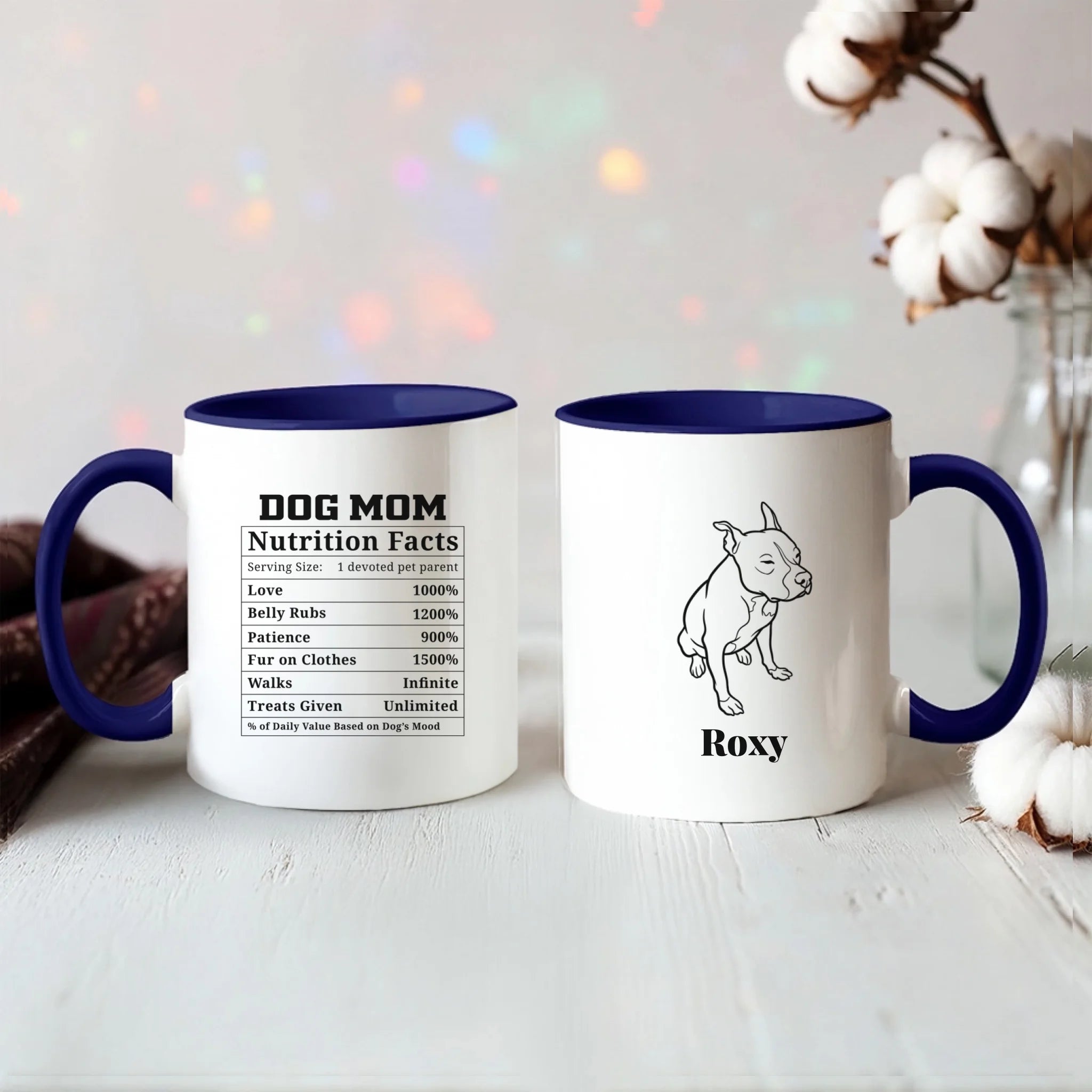 Color Accent Mug 11oz Black
