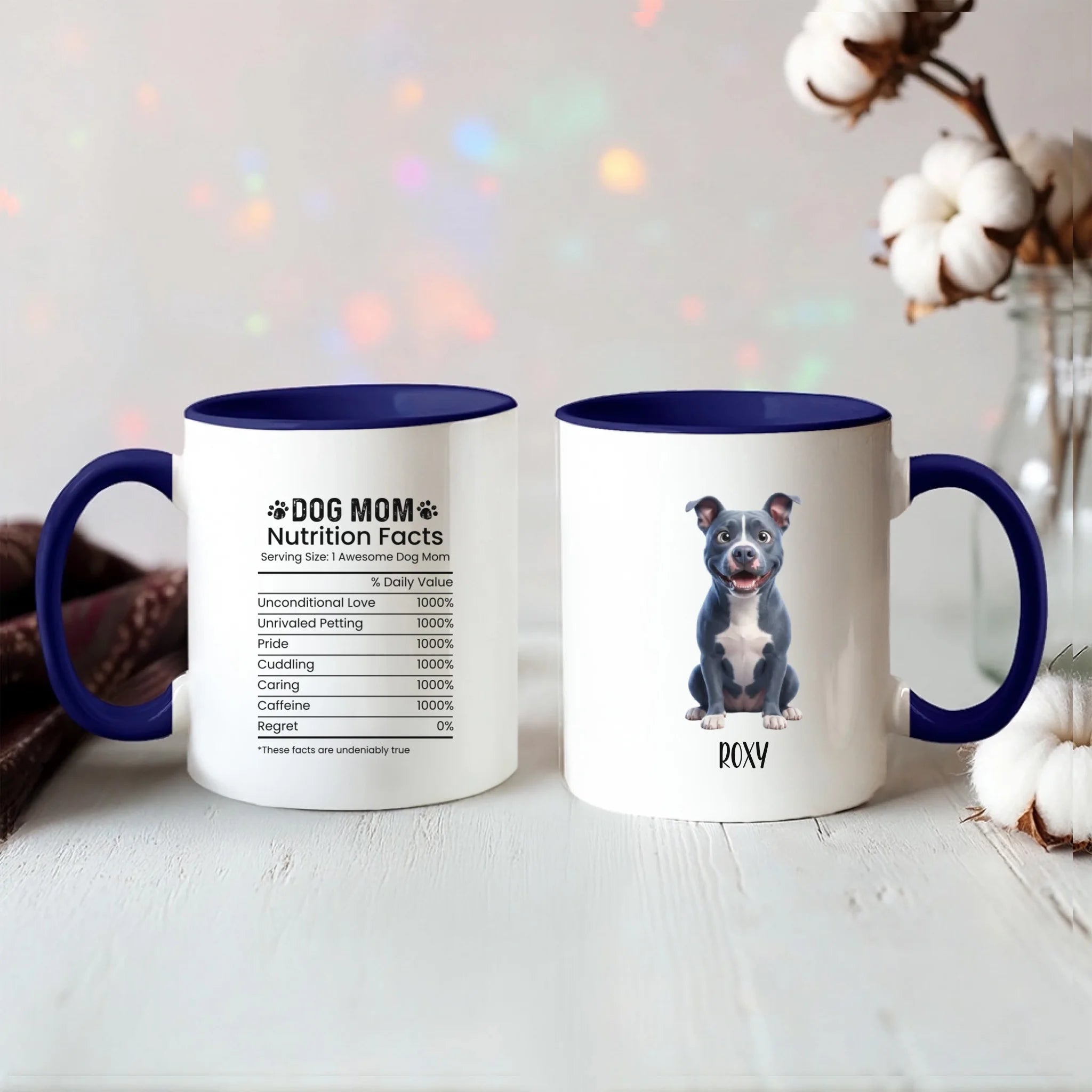 Color Accent Mug 11oz Black