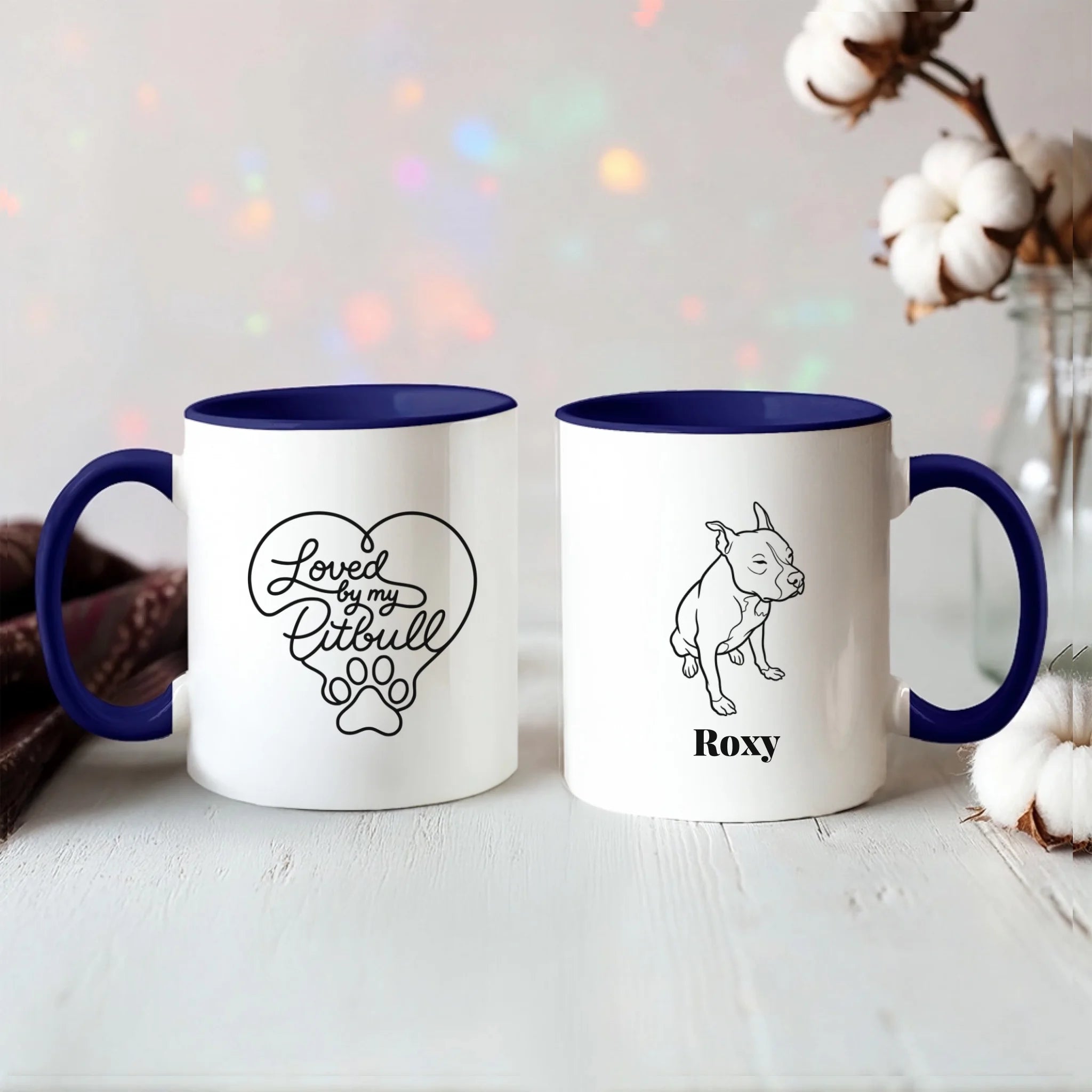 Color Accent Mug 11oz Black