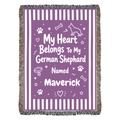 Heirloom Woven Blanket 37x52 Vertical Amazon