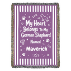 Heirloom Woven Blanket 37x52 Vertical Amazon
