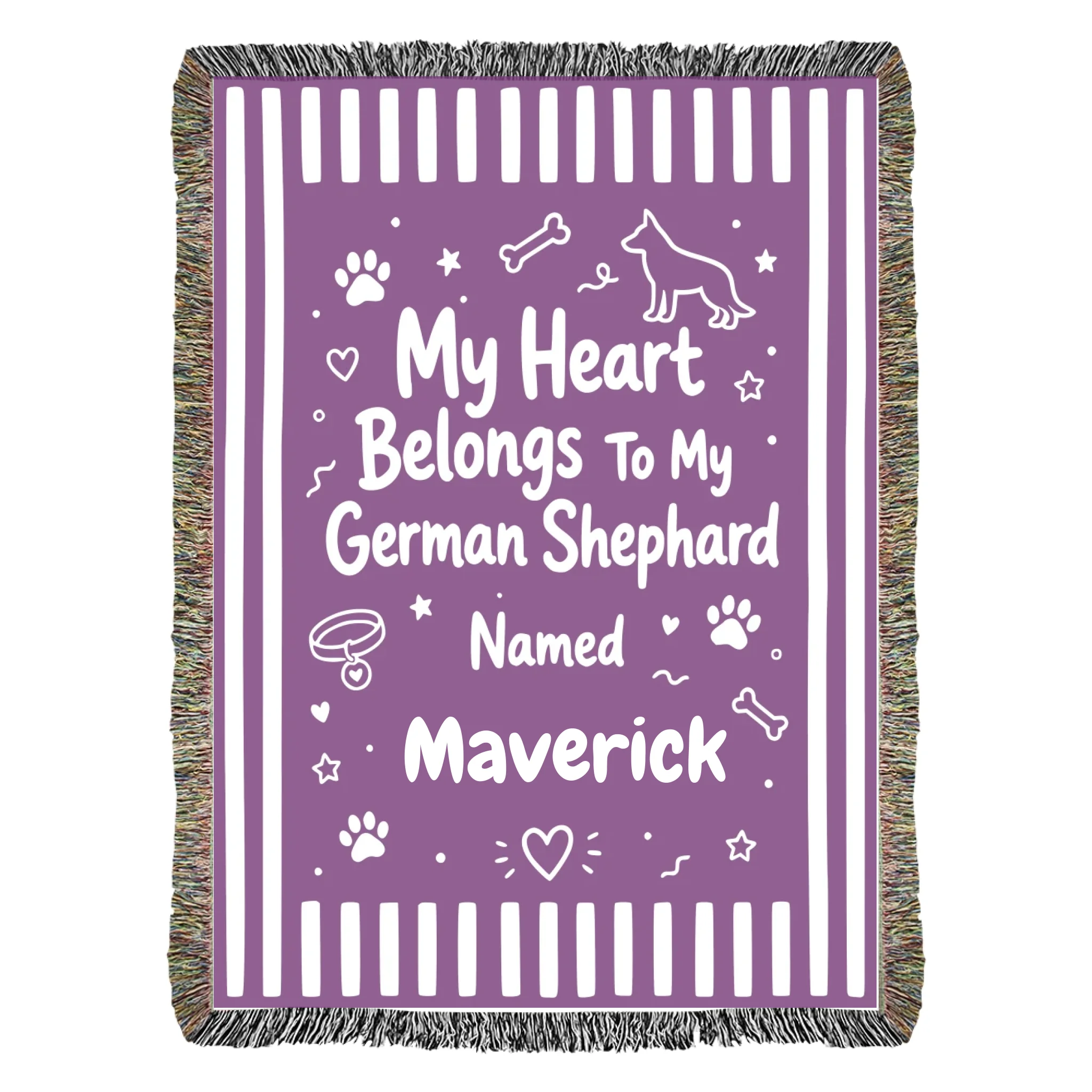 Heirloom Woven Blanket 37x52 Vertical Amazon