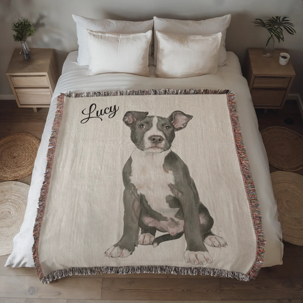 Heirloom Woven Blanket 50x60 Vertical New Lifestyle 10