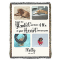 Heirloom Woven Blanket 37x52 Vertical Amazon