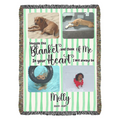 Heirloom Woven Blanket 37x52 Vertical Amazon