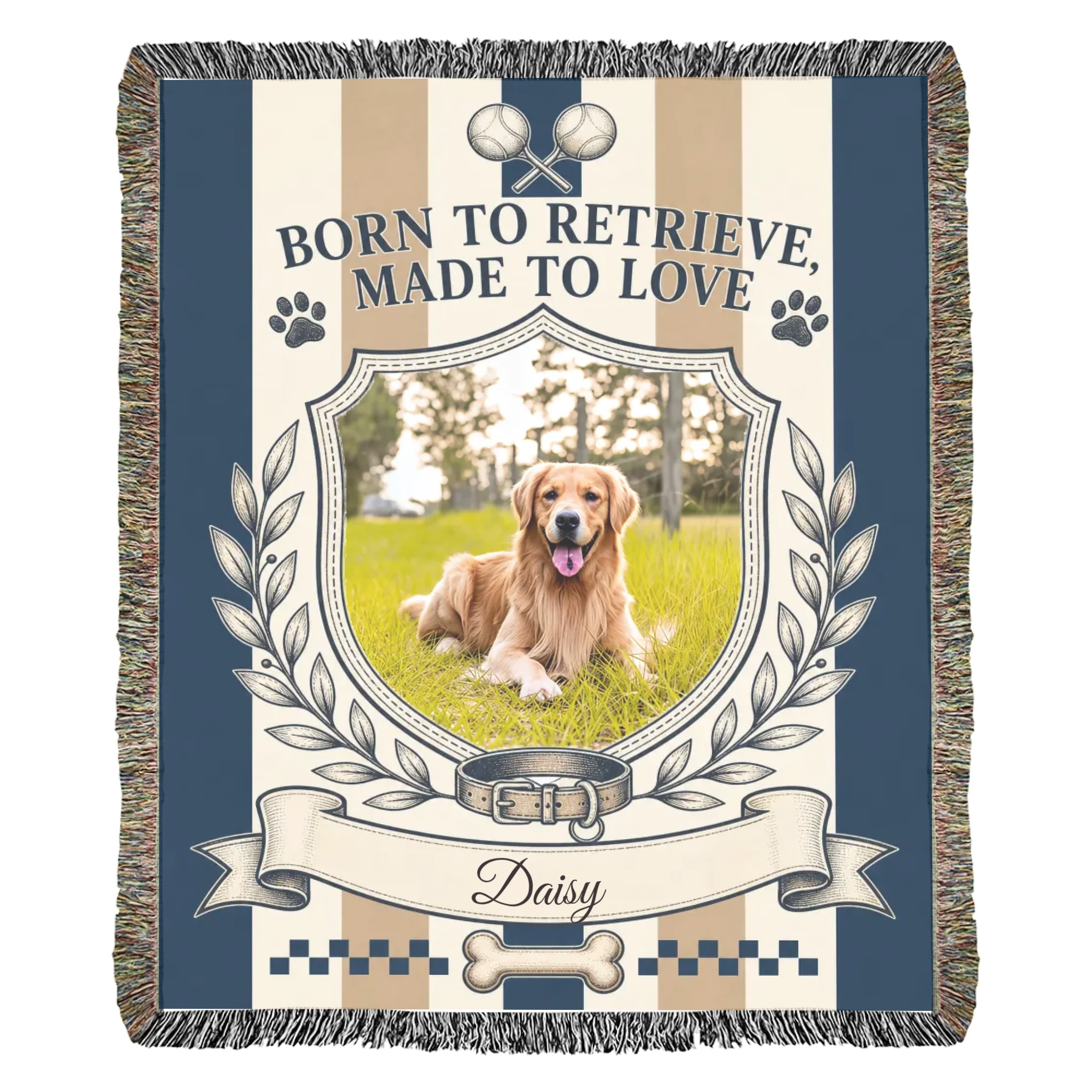 Woven Throw 50x60 1