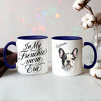 Color Accent Mug 11oz Black