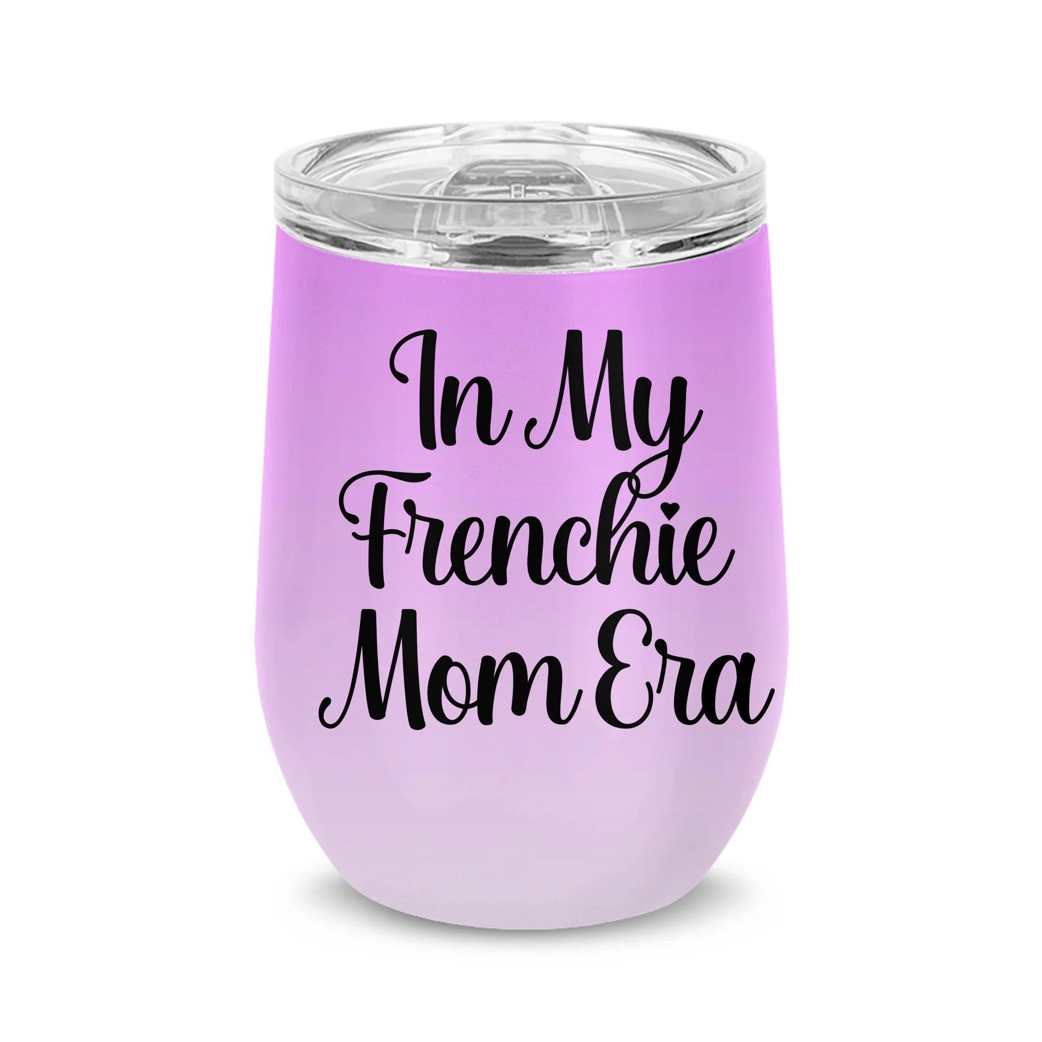 In My Frenchie Dog Mom Era personalized fun 12oz Tumbler