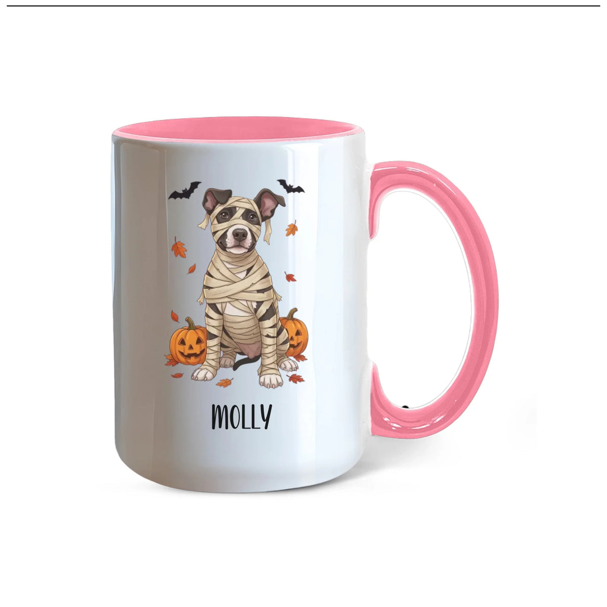 Color Accent Mug 15oz Midnight Pink