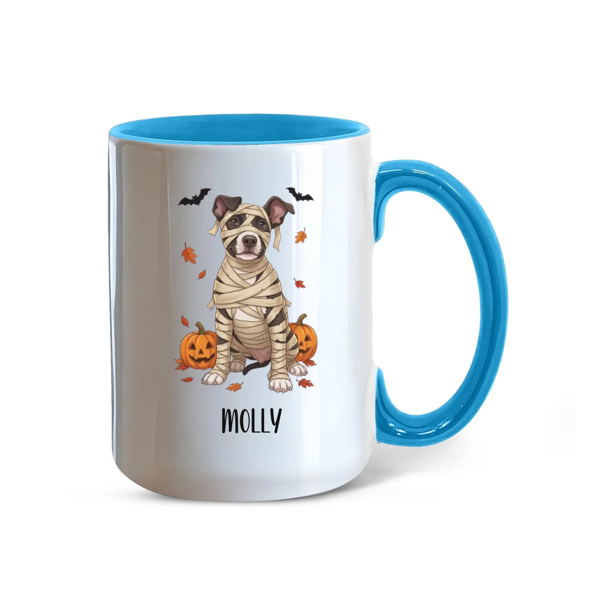 Color Accent Mug 15oz Midnight Sky Blue