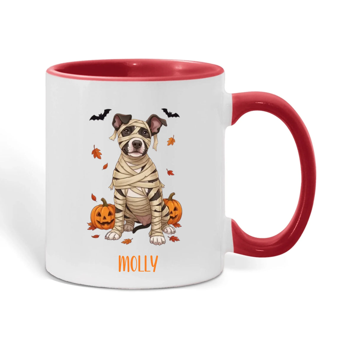 Color Accent Mug Red
