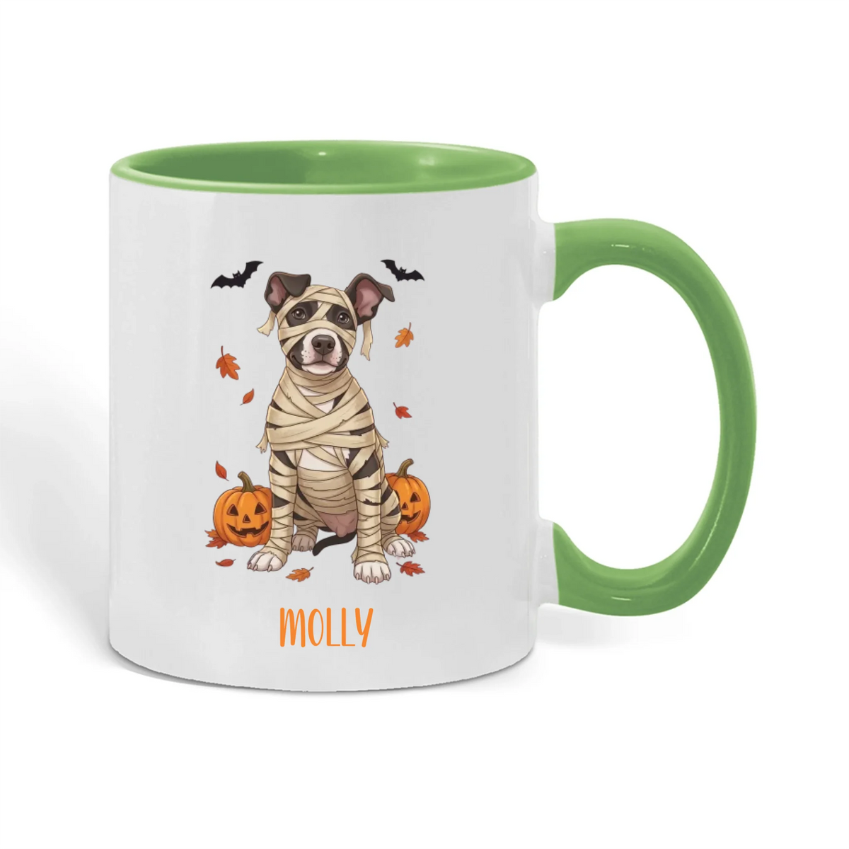 Color Accent Mug Light Green