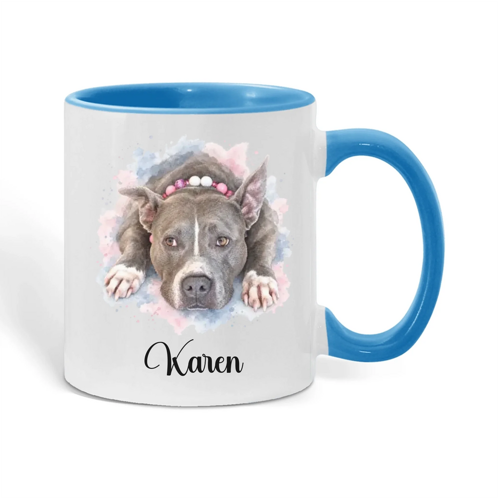 Color Accent Mug Light Blue