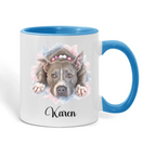 Color Accent Mug Light Blue