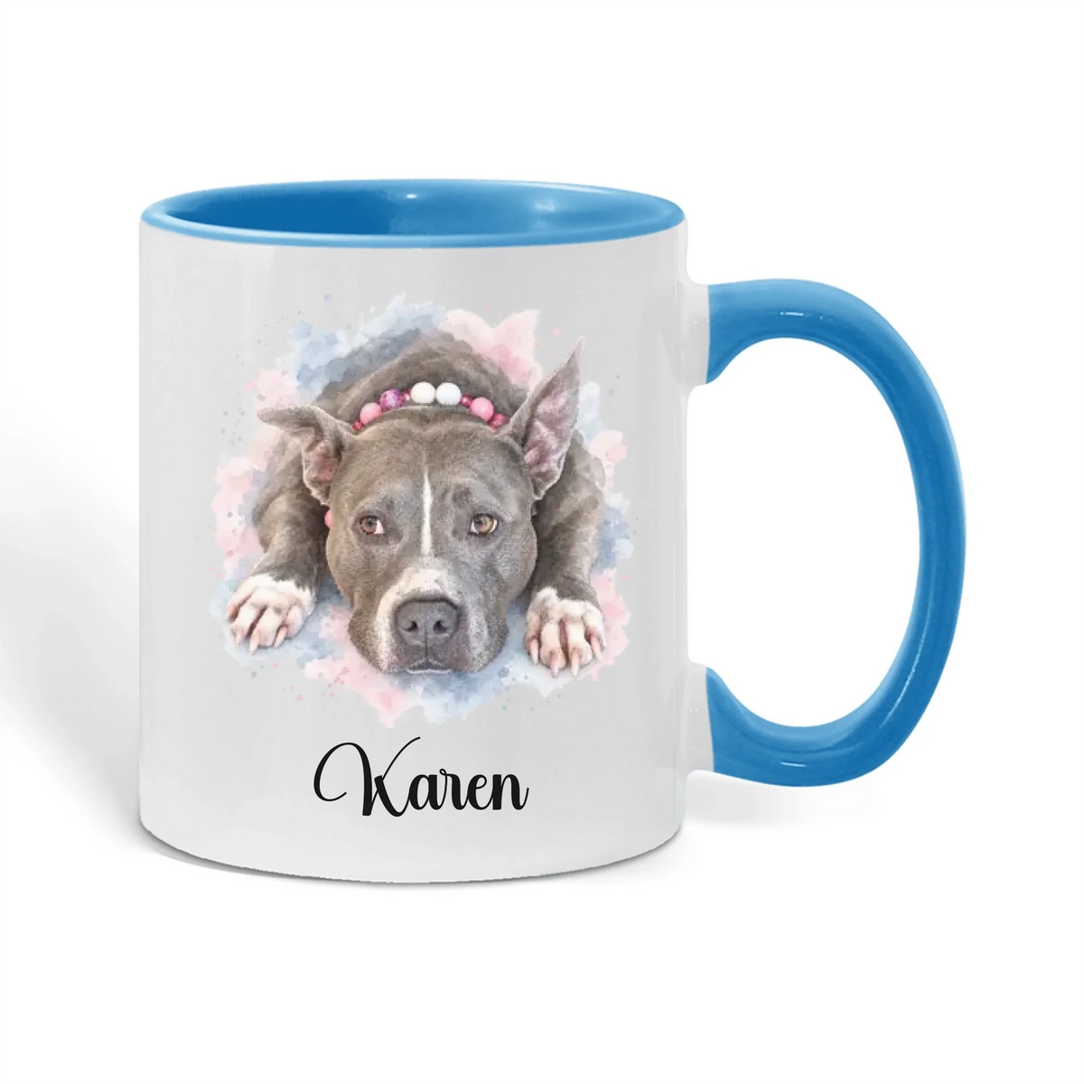 Color Accent Mug Light Blue