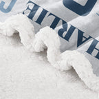 name blanket mock up