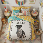 Woven Blanket personalized with paw Frame