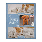 🐾 Dog Pack Fleece Blanket — Celebrate Your Whole Canine Family