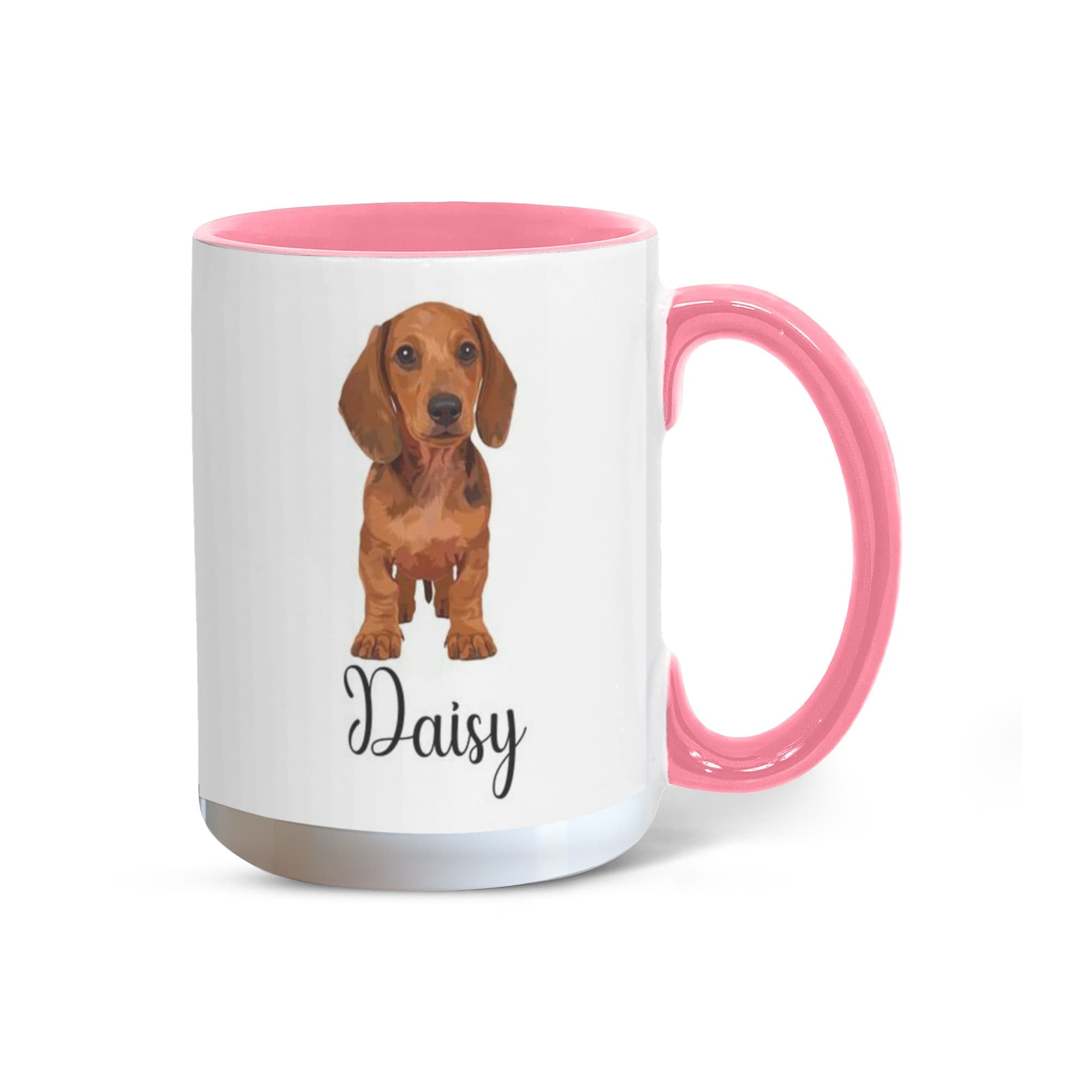 "Best Dog Dad Ever" Custom Pet Portrait Coffee Mug