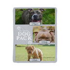 "Dog Pack" Personalized Photo Collage Sherpa Blanket - Multi-Dog Gift