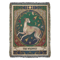 🐾 Woven Blanket Tarot Card - Whippit with astroids