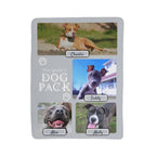 "Dog Pack" Personalized Photo Collage Sherpa Blanket - Multi-Dog Gift