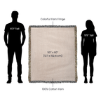 🐾 Woven Blanket – Labrador Retriever - Hunter