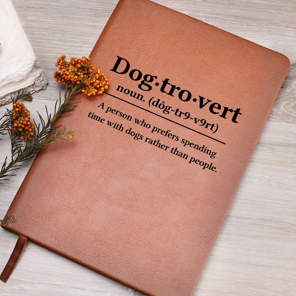 Leather Journal - Dog.tro.vert