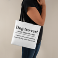 Dog-tro-vert Canvas Tote Bag