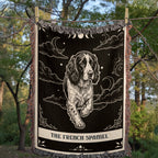 🐾 Woven Blanket Tarot Card - French Spaniel