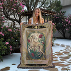 🐾 Woven Blanket Tarot card - Whippit Marble