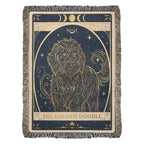🐾 Woven Blanket Tarot Card Golden Doodle Celestial