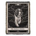 🐾 Woven Blanket Tarot Card - French Spaniel