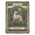 🐾 Woven Blanket Tarot Card - Whippit stained glass ediiton
